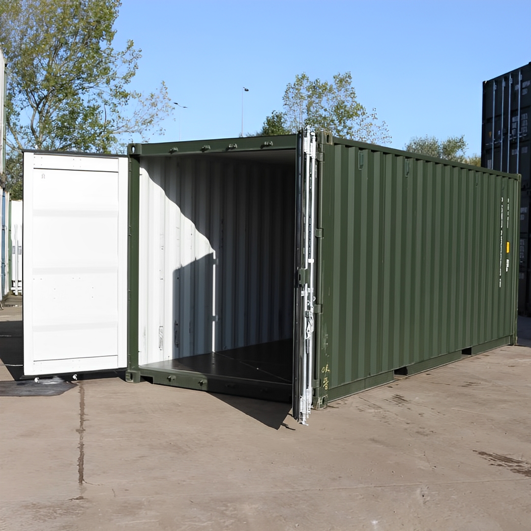 ๐ข 20Ft Shipping Container (One Trip) โ Dark Green | Durable, Secure & Built to Last - Image 2