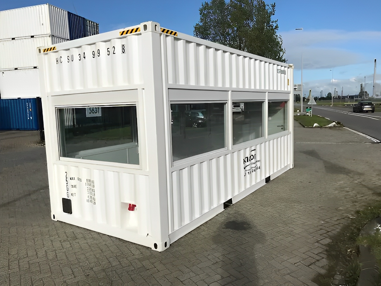 ๐ข 20ft High Cube Fixed Glazing Observation Container โ Premium Office & Observation Solution - Image 7