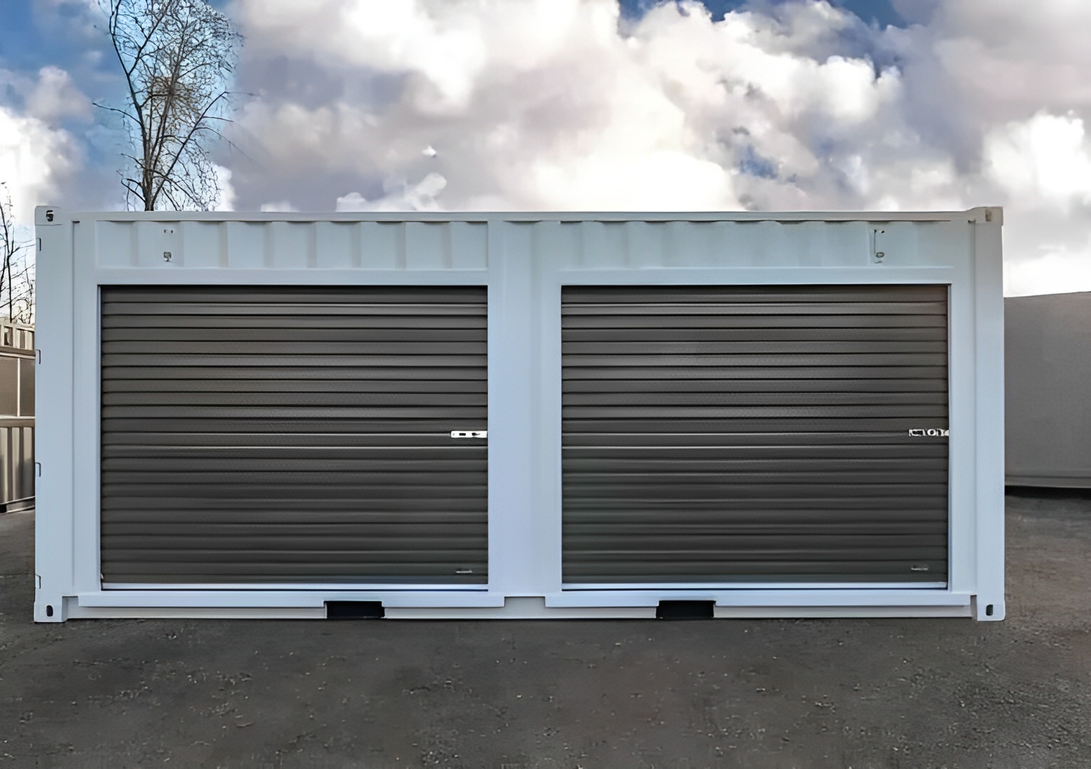 ๐ข 20ft Shipping Container With Double Roll-Up Doors โ Maximum Accessibility & Flexible Storage Solution - Image 4