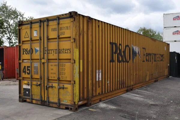 ๐ข 45ft Used Shipping Container โ Maximum Storage Capacity & Reliable Protection