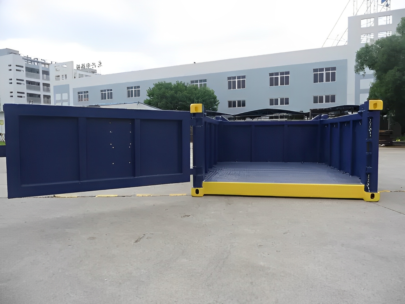 ๐ข 10ft DNV 2.7-1 Half Height Open Top Container โ Offshore Certified Strength & Heavy-Duty Performance - Image 6