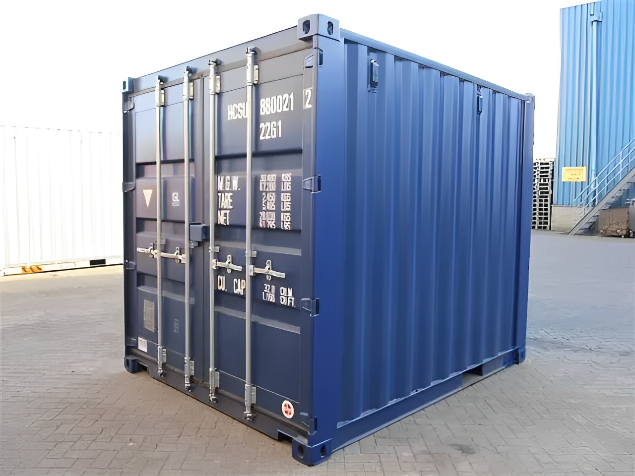 ๐ข 10ft Double Door Container โ Compact, Secure & Easy Access Storage Solution - Image 2