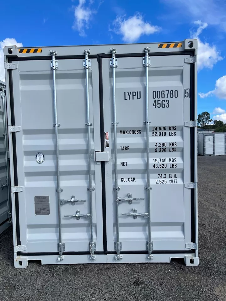 ๐ข 40FT High Cube Storage Shipping Container Conex w/4 Open Side Door 9.5โฒ Tall โ Maximum Access, Maximum Storage - Image 3