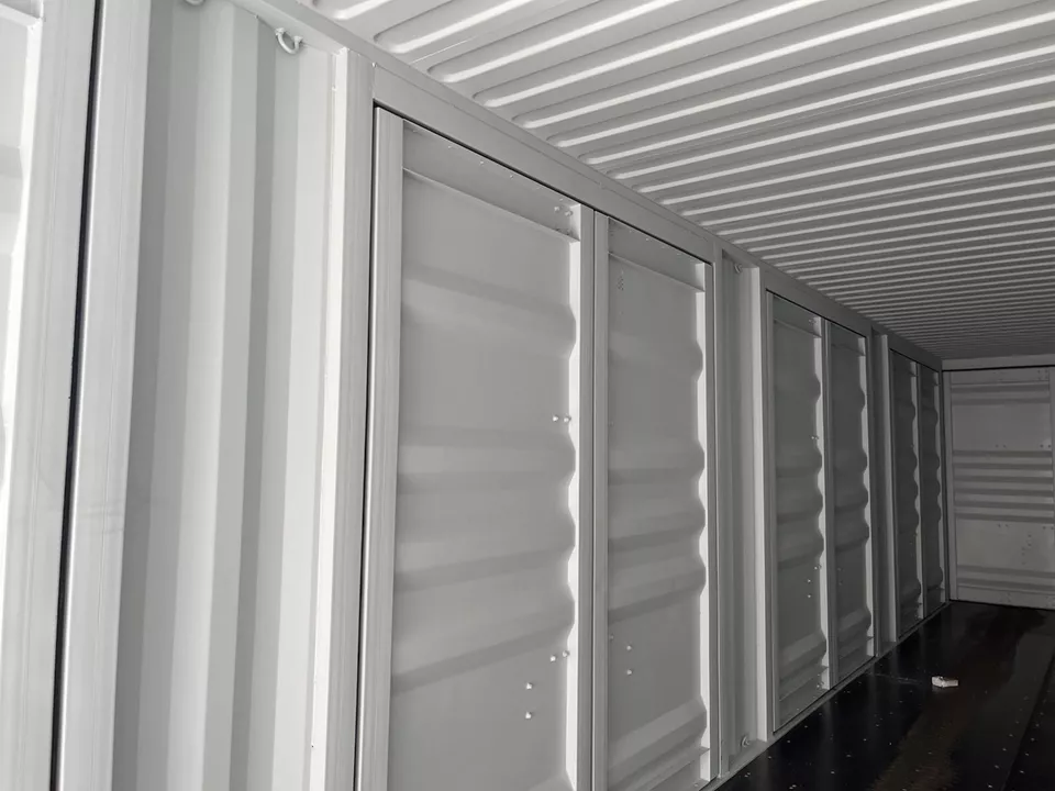 ๐ข 40FT High Cube Storage Shipping Container Conex w/4 Open Side Door 9.5โฒ Tall โ Maximum Access, Maximum Storage - Image 7
