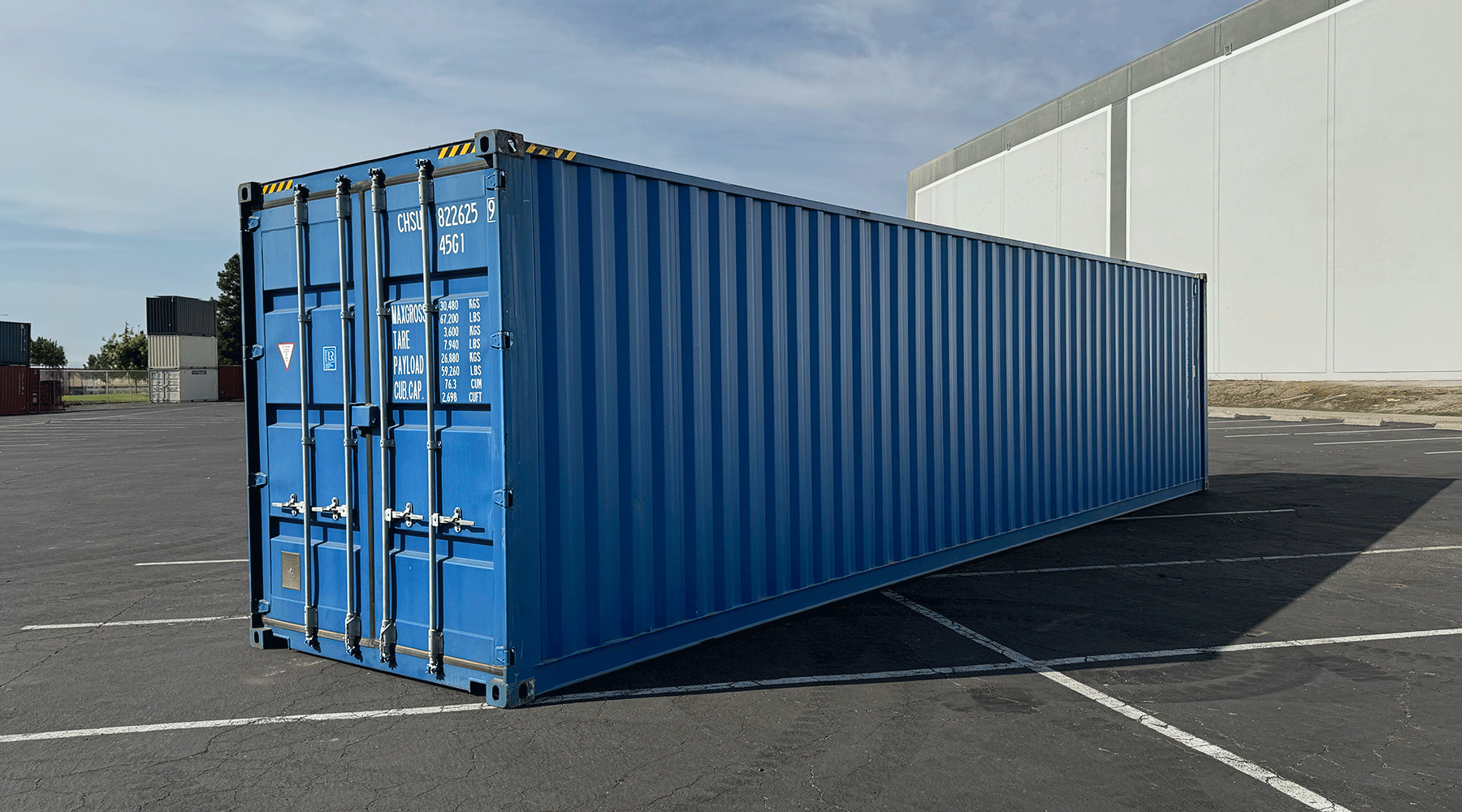 40ft Used High Cube Shipping Container