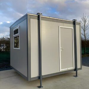 10ft x 10ft Jackleg Cabin (Site Cabin) – Compact Portable Office & Welfare Unit