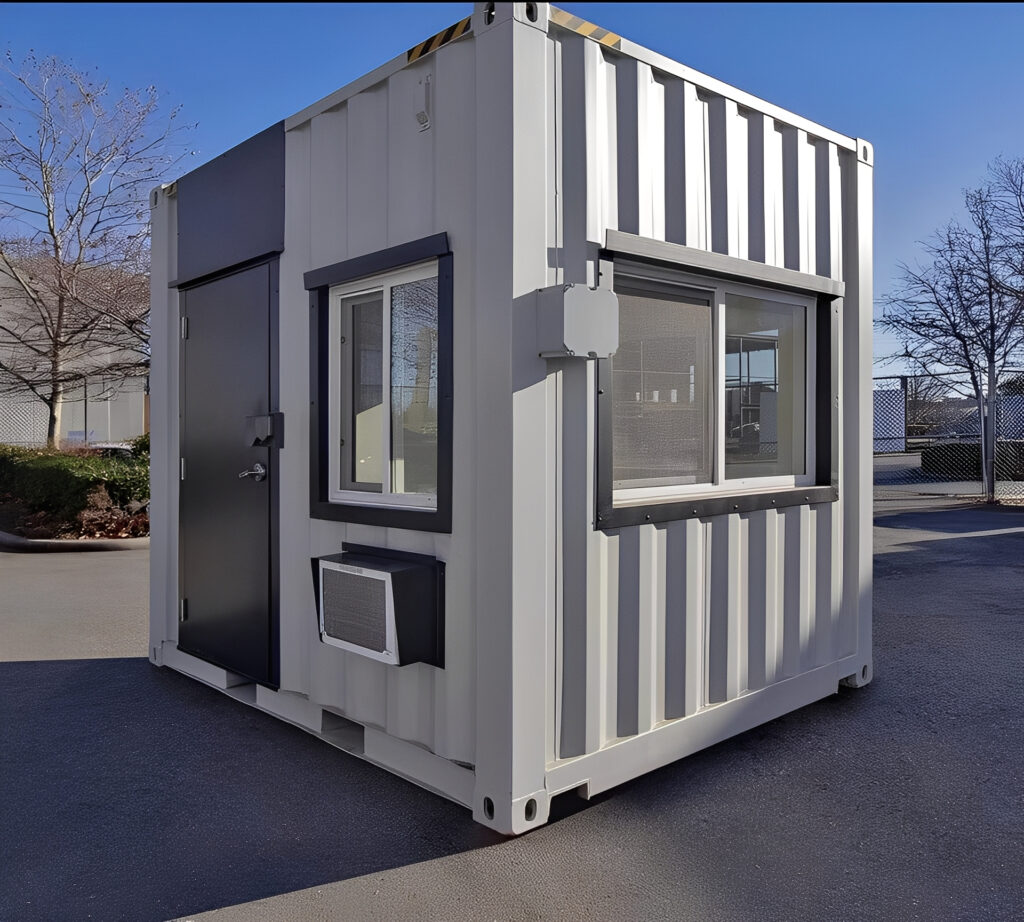 10ft x 10ft High Cube Mobile Office Container – Fully Insulated, Climate-Controlled Portable Workspace - Image 4