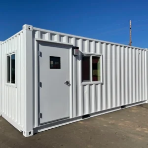 20ft Office in Refurbished Shipping Container – Portable, Secure & Fully Equipped Workspace