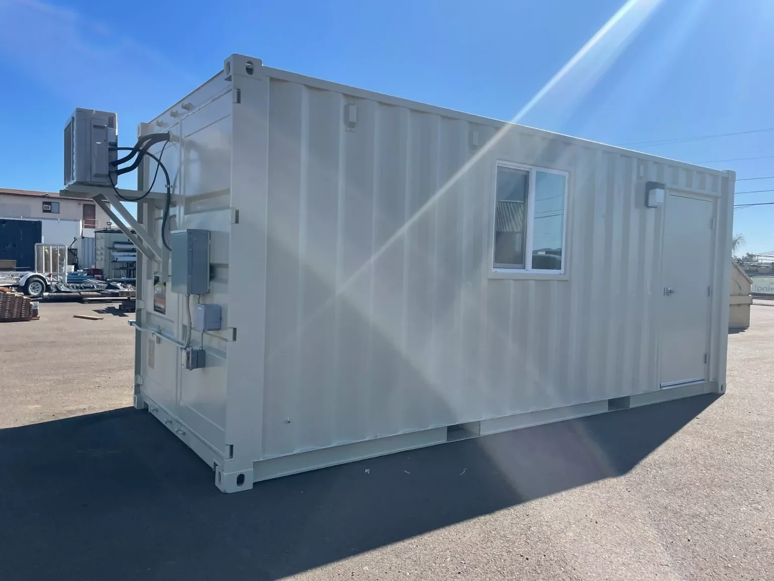 20ft Office in Refurbished Shipping Container – Portable, Secure & Fully Equipped Workspace - Image 6