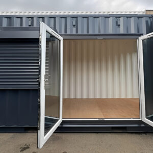20ft x 8ft Custom Shipping Container Conversion – Portable Building, Fully Customizable Design