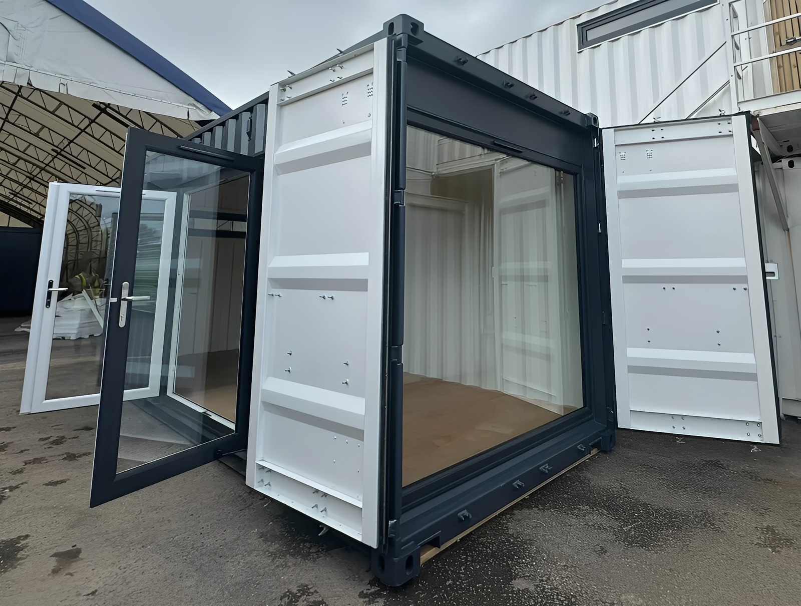 20ft x 8ft Custom Shipping Container Conversion – Portable Building, Fully Customizable Design - Image 7