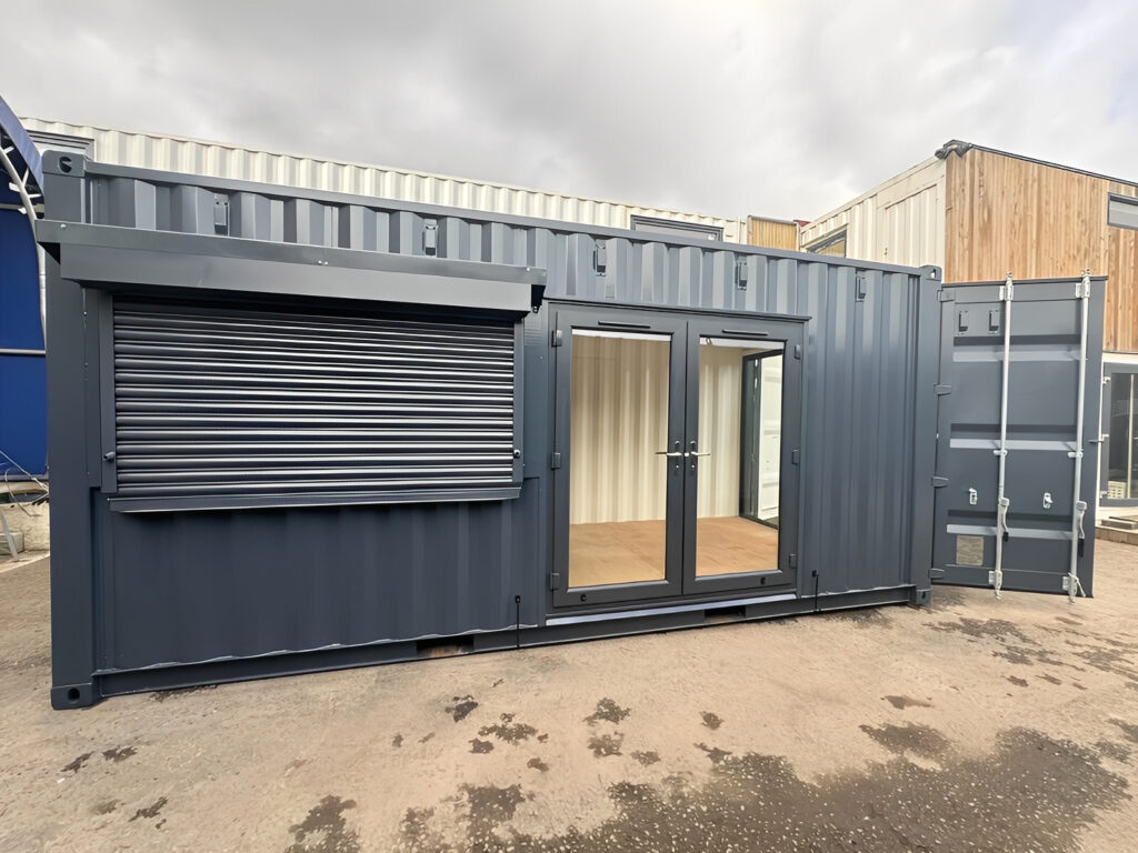 20ft x 8ft Custom Shipping Container Conversion – Portable Building, Fully Customizable Design - Image 8