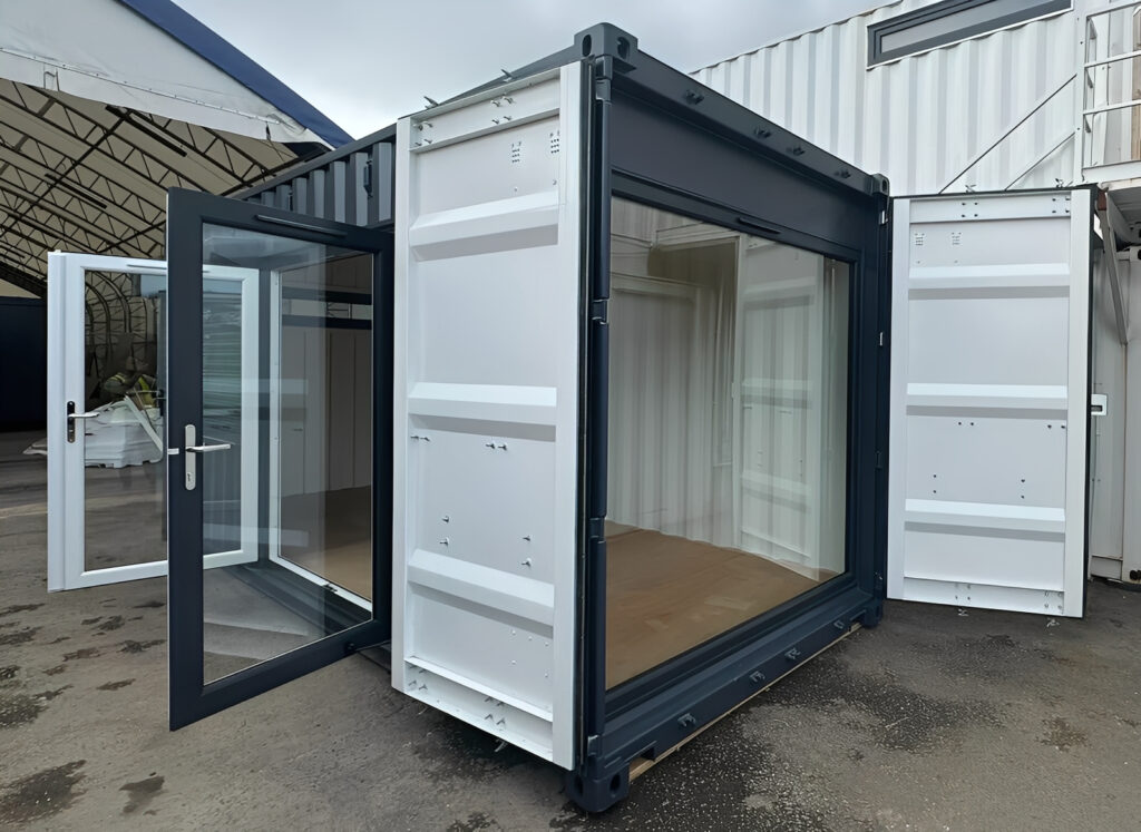 20ft x 8ft Custom Shipping Container Conversion – Portable Building, Fully Customizable Design - Image 5