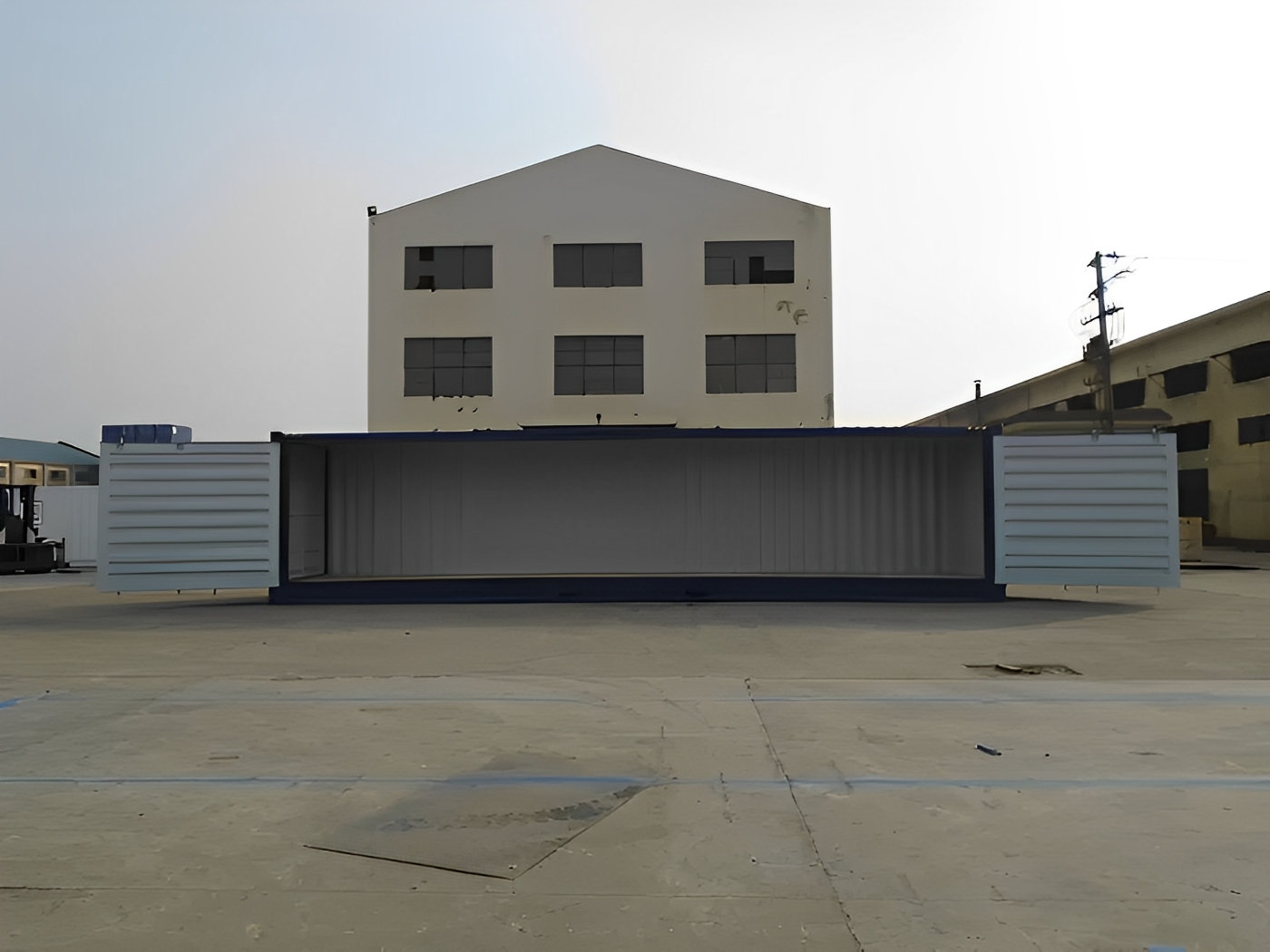 40ft Full Side Access Container High Cube (9′ 6″ High) – Maximum Access, Storage & Custom Conversion Solution