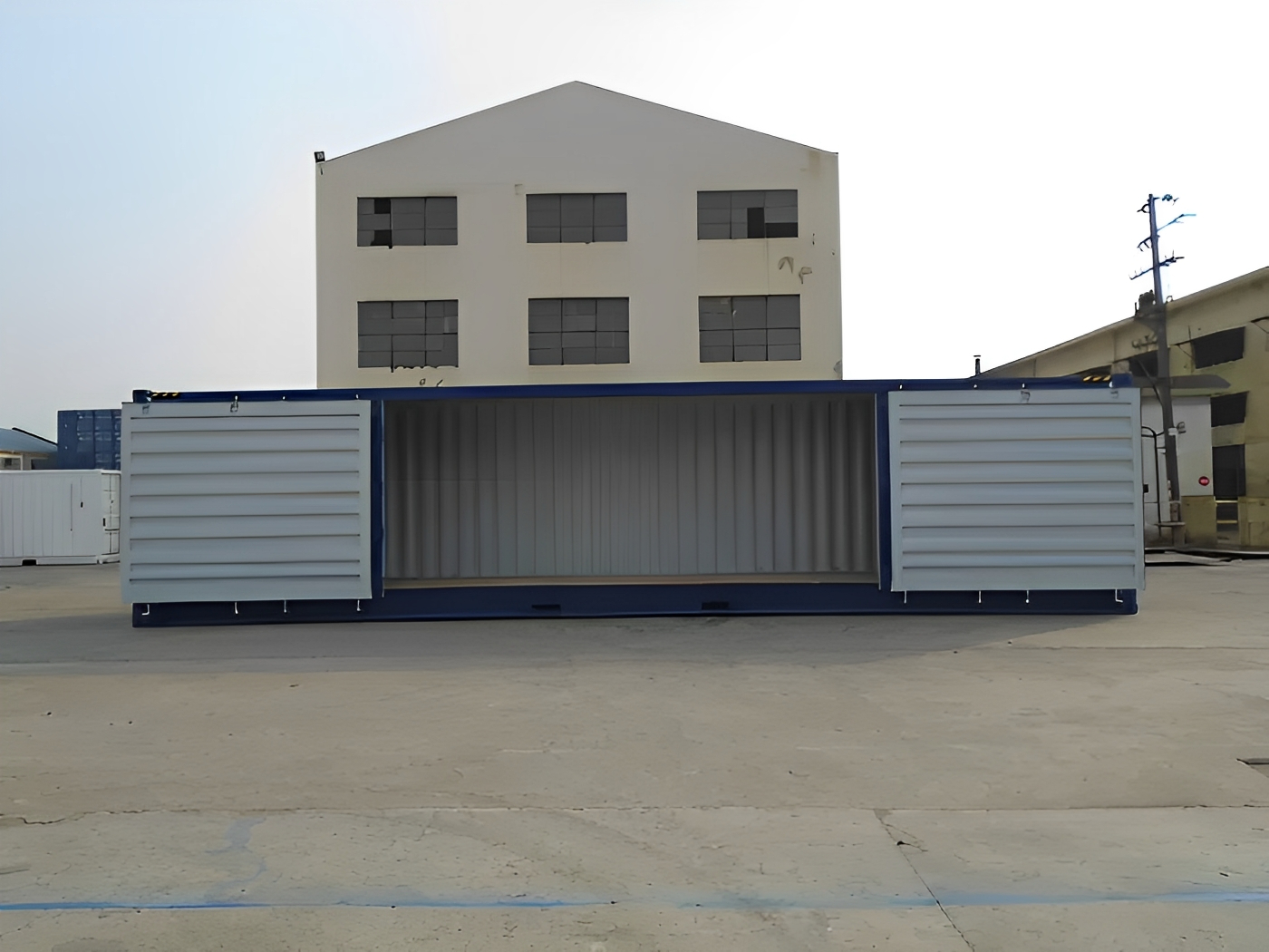 40ft Full Side Access Container High Cube (9′ 6″ High) – Maximum Access, Storage & Custom Conversion Solution - Image 4