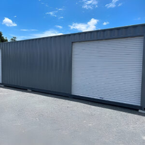 40ft Shipping Container with Two Roll-Up Doors – Secure, Durable & Easy Access